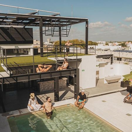 Caleta Hostel Rooftop & Pool Cancún Exterior foto