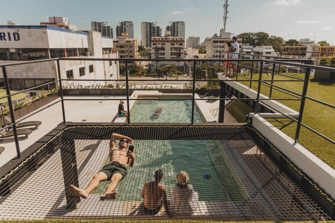 Caleta Hostel Rooftop & Pool Cancún Exterior foto