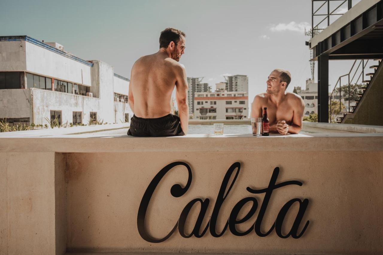 Caleta Hostel Rooftop & Pool Cancún Exterior foto